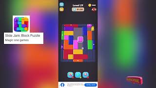 Slide Jam Level 29 Walkthrough 🧩 | Step-by-Step Puzzle Solution!
