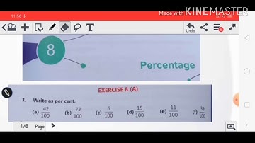 Class-5 Maths Percentage Chapter-8 Part-1