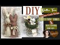 DIY Dollar Tree Farmhouse Rustic Easter Decor | DIY Dollar Tree Easter Crafts | DIY  Dollar Tree