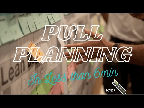 Pull Planning in Less than 6 Minutes!