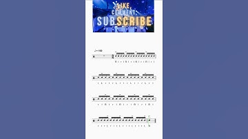 16TH NOTE GRID (4/4) - Drumline Exercise