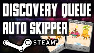 How to Quickly Farm Steam Sale Cards, Steam Discovery Queue Auto Skipper 2020/2021 screenshot 5