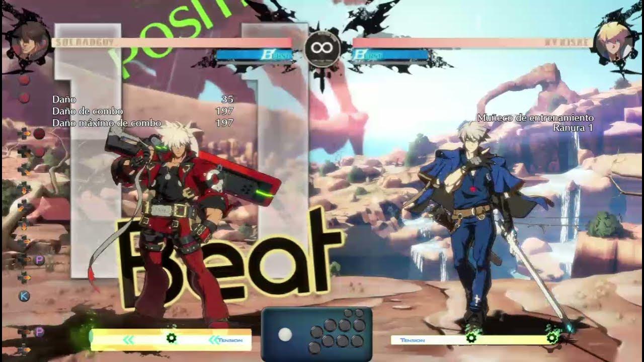 Guilty Gear Strive V1.09 Sol Wild Throw easy combo routes YouTube