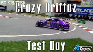 AWESOME TANDEM RC DRIFTING CARS IN MOTION - Crazy Driftaz Training - rcculture