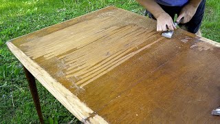 I've Never Found One Of These Before | Vintage Furniture Refinishing  Repair  Restoration