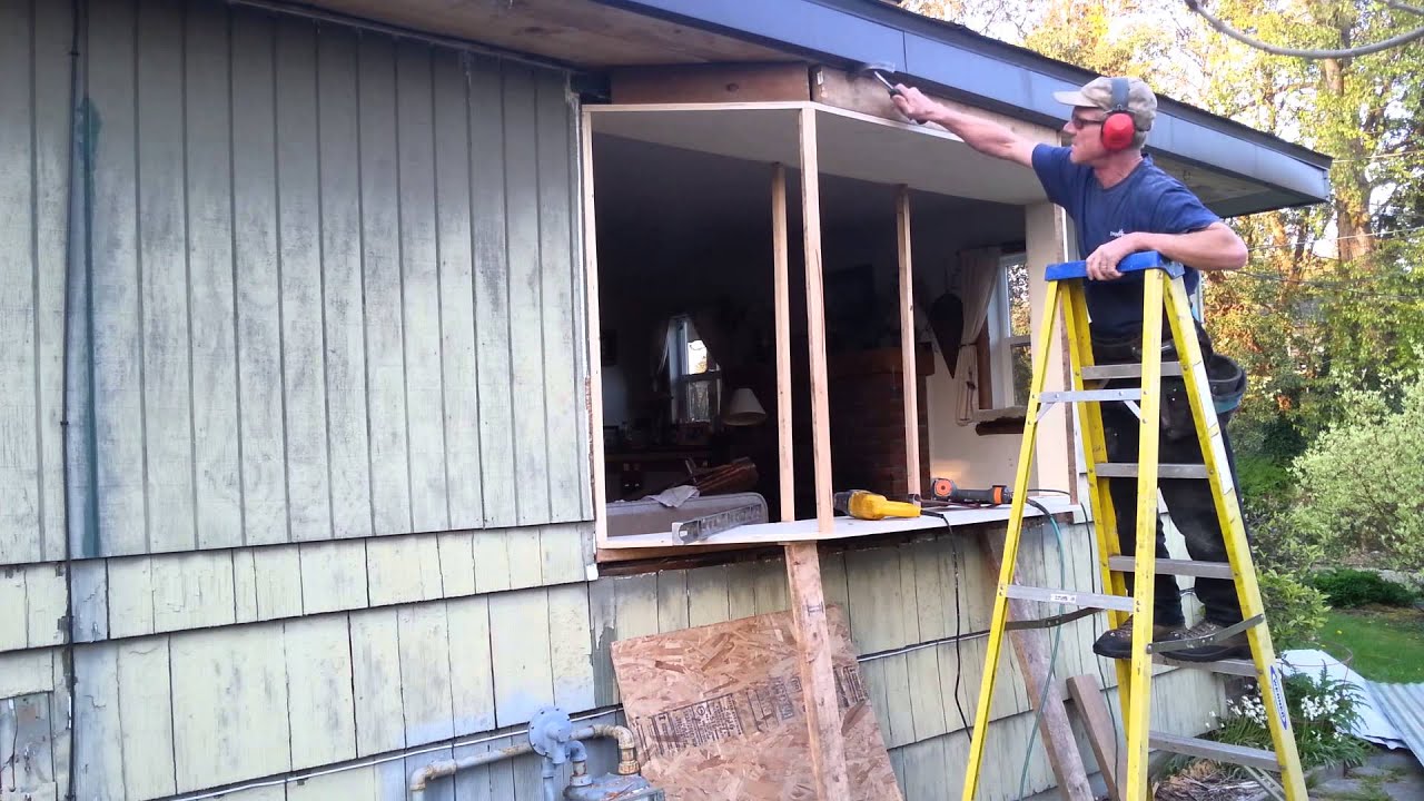 How to Install a Window How to Install Bay Window Easy YouTube