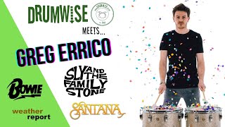 DrumWise Meets... Greg Errico (Sly & The Family Stone, Santana, David Bowie, Weather Report)