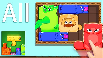Puzzle Cats - Fit the Board Puzzles With Cat Shaped Blocks - Gameplay Walkthrough
