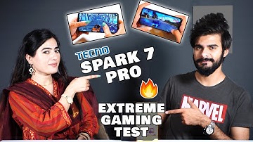 Tecno Spark 7 Pro Gaming Test | Heat - Battery - Performance | Is Helio G80 Really Good?