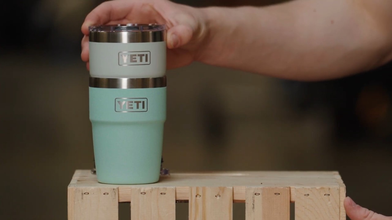 Preview of YETI Rambler Stackable Cup with MagSlider Lid - 16 fl. oz. Video