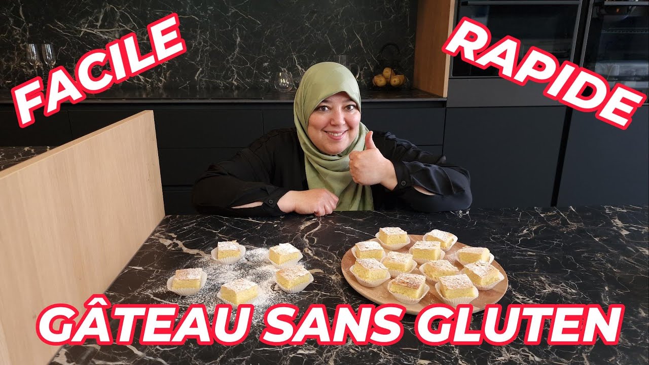 Ce gâteau sans gluten et sans farine se prépare aussi vite qu'on le dévore 😁