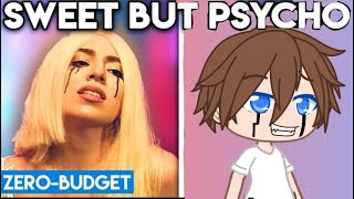 Lankybox Ava max zero budget (Sweet but psycho in Gacha)