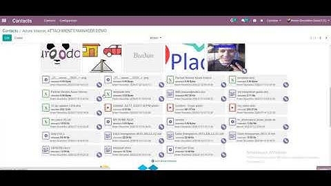 Dropbox odoo intergation files picker import and export