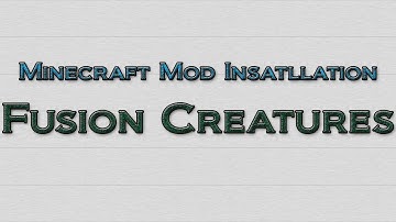 Minecraft 1.3.2 - How to install Fusion Creatures Mod (OUTDATED)