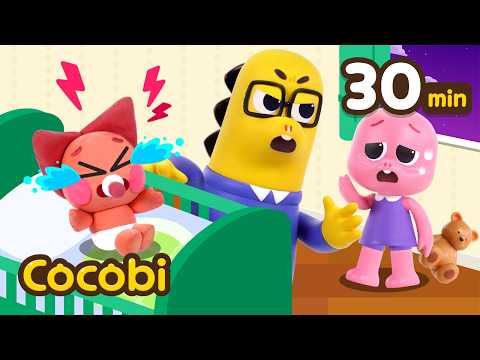 Quiet! The baby is sleeping! 🤫👶 | Children's Songs | Kids Songs | Cocobi