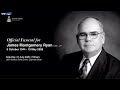Official Funeral of James M. Ryan, CBE, JP | 27 June 2026