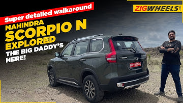 Mahindra Scorpio N 2022 Detailed Walkaround | Exterior, Interior, Features, Tech & Prices Explored!