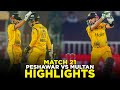 Psl 9  full highlights  peshawar zalmi vs multan sultans  match 21  m2a1a