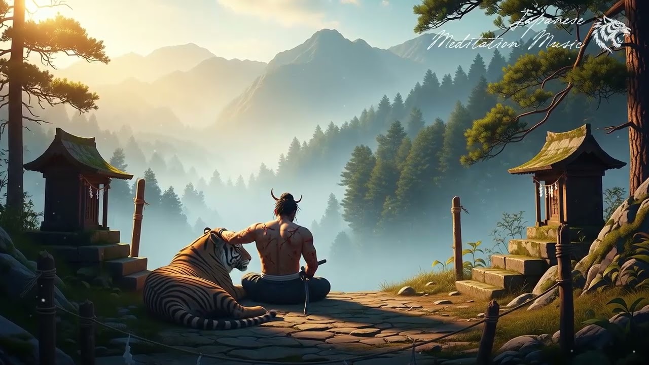 Tiger Ward (虎の守護) - Strengthens unshaken confidence | Japanese Instrumental Music for Study