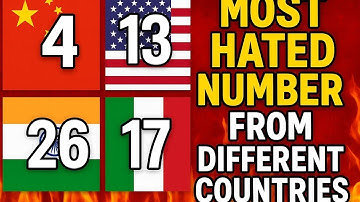 Top Most Hated Numbers in Every Country | Global Superstition Explained