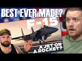 Royal Marine Reacts To F-15 Eagle - The Most Gangster Fighter Jet Of All Time