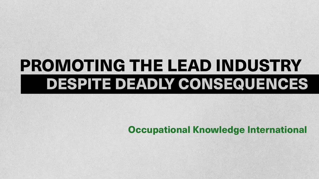 Lead Industry Influence Promoting the Use of Lead Despite the Deadly