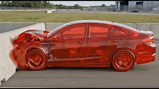 Satisfying ASMR Car Crash Test | Jelly, Glass, Ice, Chocolate, Ceramic, Sand & Honey