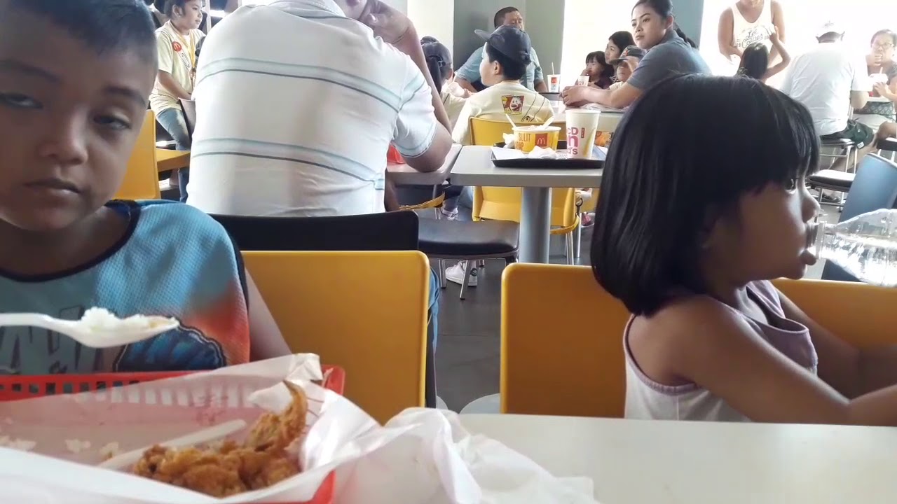 Eating at McDonald's 😊 YouTube