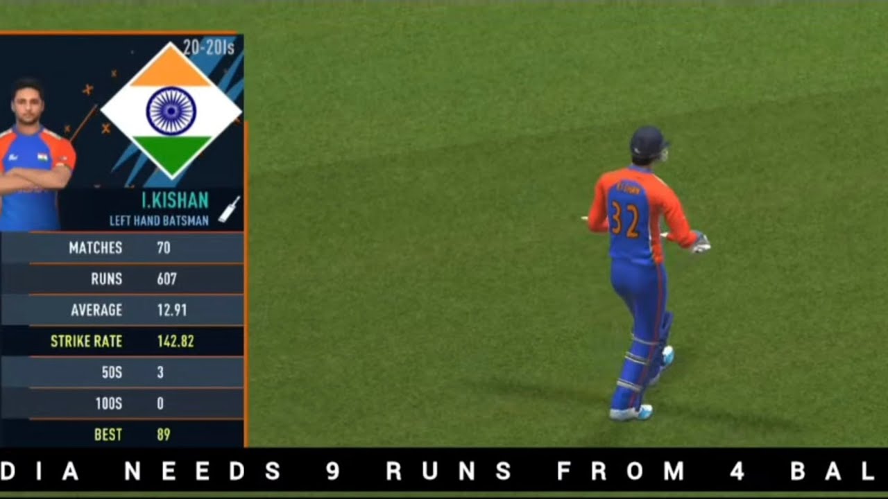 IND vs PAK...India needs 19 runs from 6 balls