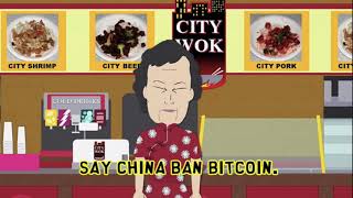 CHINA BANS BITCOIN - MEME