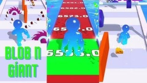 Blob N Giant: Blob Clash Runner 3D! - GamePlay Part #1 All Levels 13 - 24(Android,İos)