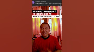 Mawalan ba ng WiFi ang isang Router? #pldt #kuyait