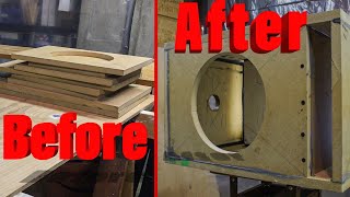 How To Build a Ported SubWoofer Enclosure for a Single 10 inch | Specs Included