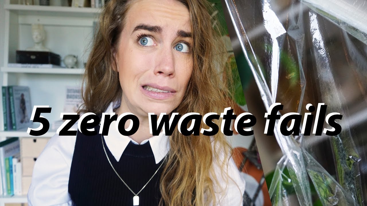 5 ways I have failed at zero waste lately // compromises I have made recently