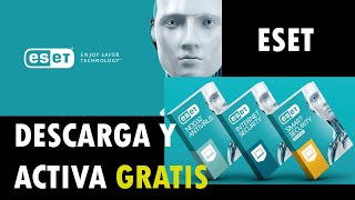 Descarga y activa gratis  ESET NOD32