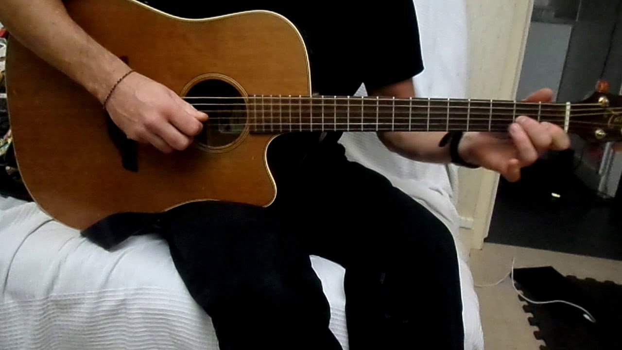 Eric Bibb - don t ever let nobody driving your spirit down cover guitar