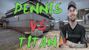 CSGO: POV fnatic dennis vs Titan (26/15) cache @ SL i-League StarSeries XIV Finals