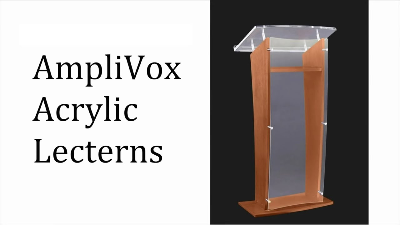 Clear Podium Lecterns & Podiums Stand Acrylic Podium Plexiglass Church Pulpit School Lectern Event Reception 23.62 44.88 Curved Lectern Easy Assembly Required 15.74 
