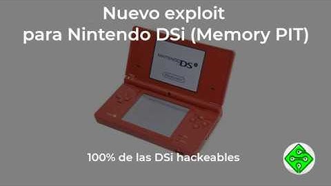 Tutorial: New exploit for Nintendo DSi (Memory PIT)
