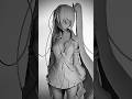初音ミク(病みver)のフィギュアを作ってみた【粘土】How to make a figure of Miku Hatsune. #shorts #フィギュア