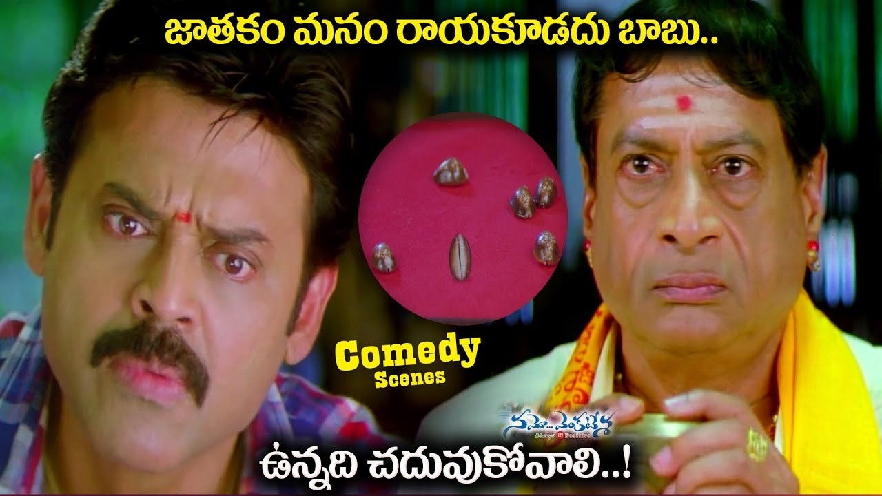Namo Venkatesa Movie Comedy Scene | Venkatesh & Brahmanandam Comedy Scene | M S Narayana | iDream