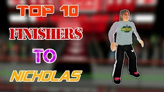 WR3D 2k18: Top 10 Finishers To Nicholas !!! screenshot 2