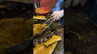 Famous Baba Tabay Fried Fish | Crispy And Juicy Fried Fish | Ghanta Ghar Peshawar #shorts #ytshorts