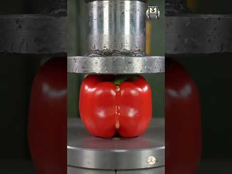 Oddly Satisfying AI Food Crushing #2
