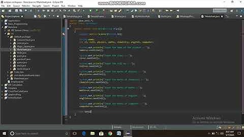 Marksheet (Part -1) Java Program Class 10th ICSE