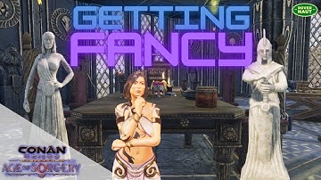 Making things nicer with decorations?! | Conan Exiles Sorcery Ep56
