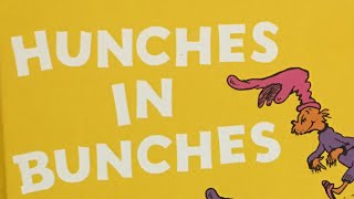 Dr. Seuss- Hunches In Bunches Story Read Out Loud By Child