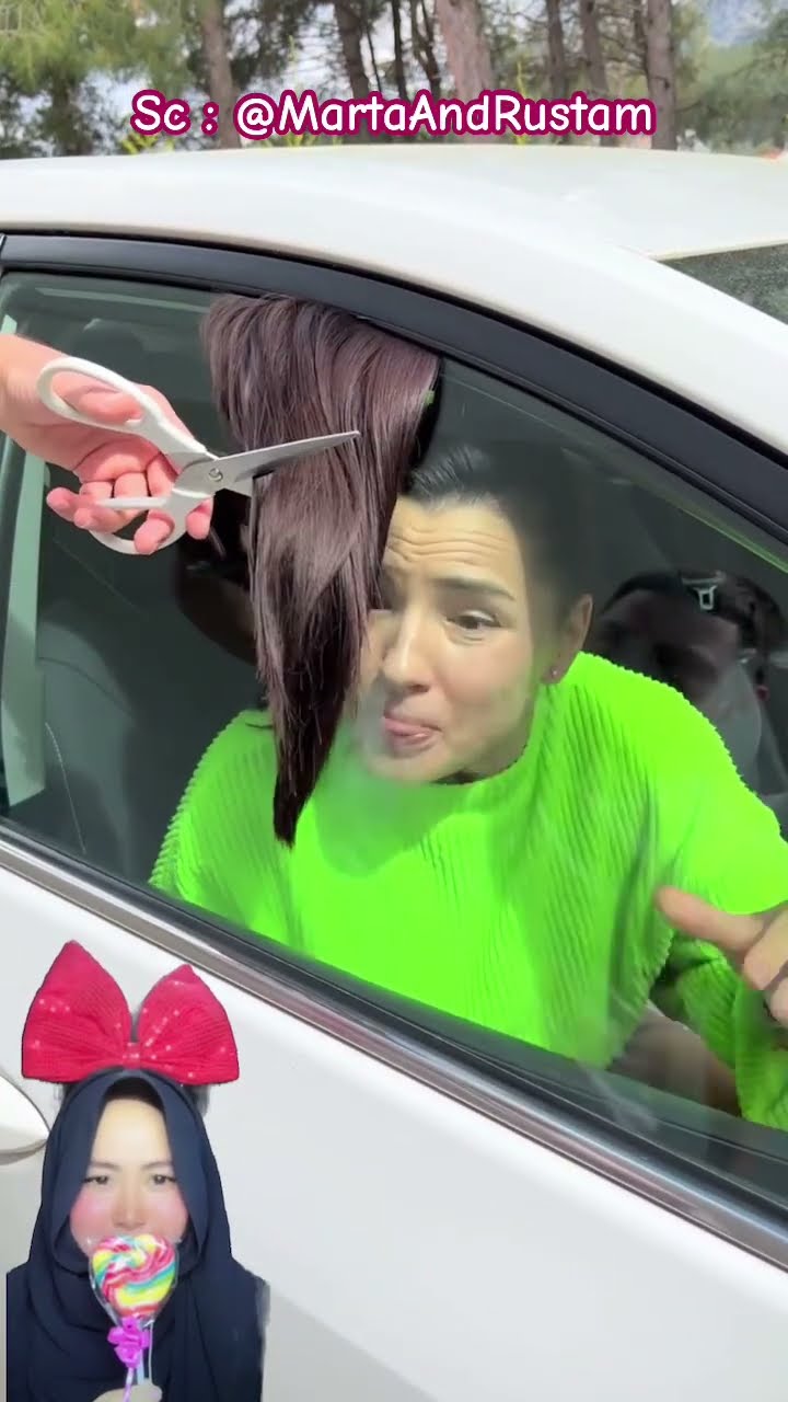 PILIH RAMBUT ATAU UANG ⁉️? @MartaAndRustam #shorts #funny #dubbing