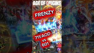 AOD 711 VS 601 Frenzy Age of origins #aoo #ageoforigins