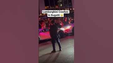 Thumbnail of Lamborghini Crashes into Bugatti Chiron 😢